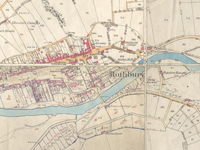 Map of Rothbury Township c 1860